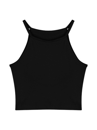 Pure lust style hottie halter neck camisole women's  summer slim and sexy outer wear inner bottoming shirt top