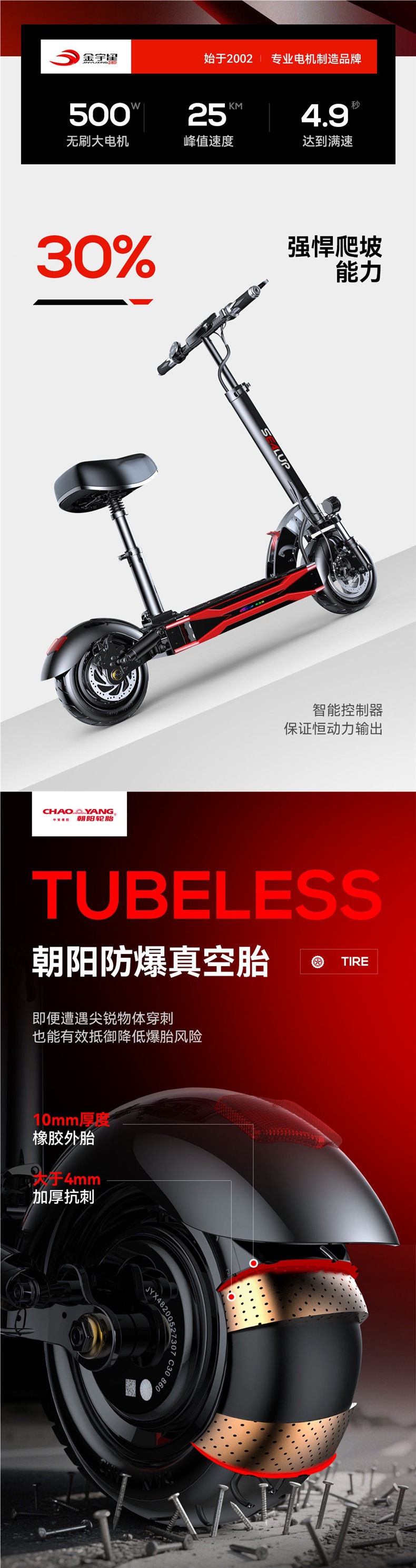 Hilop electric scooter, electric folding scooter, small electric vehicle, two-wheeled mini electric scooter for adults, electric pedal scooter