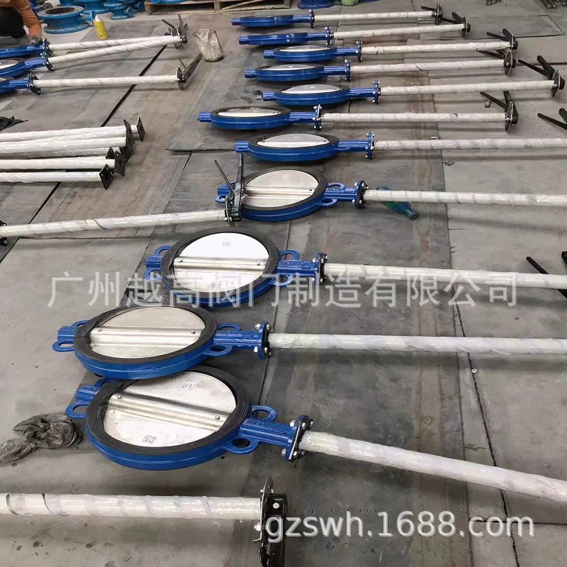 大加长杆涡轮法兰蝶阀D341X-16Q大加长杆涡轮对夹蝶阀D317X-16Q