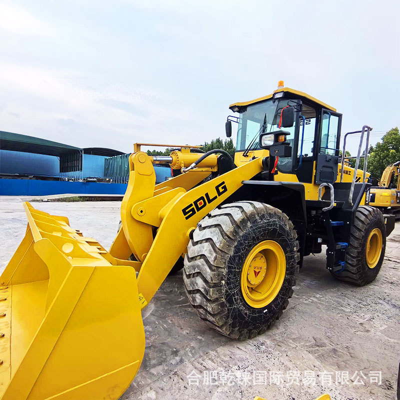 Exportación SDLG 956L cargador de obras de movimiento de tierra excavadora XCMG 50GN gran carretilla elevadora