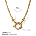 XL480G Gold Necklace