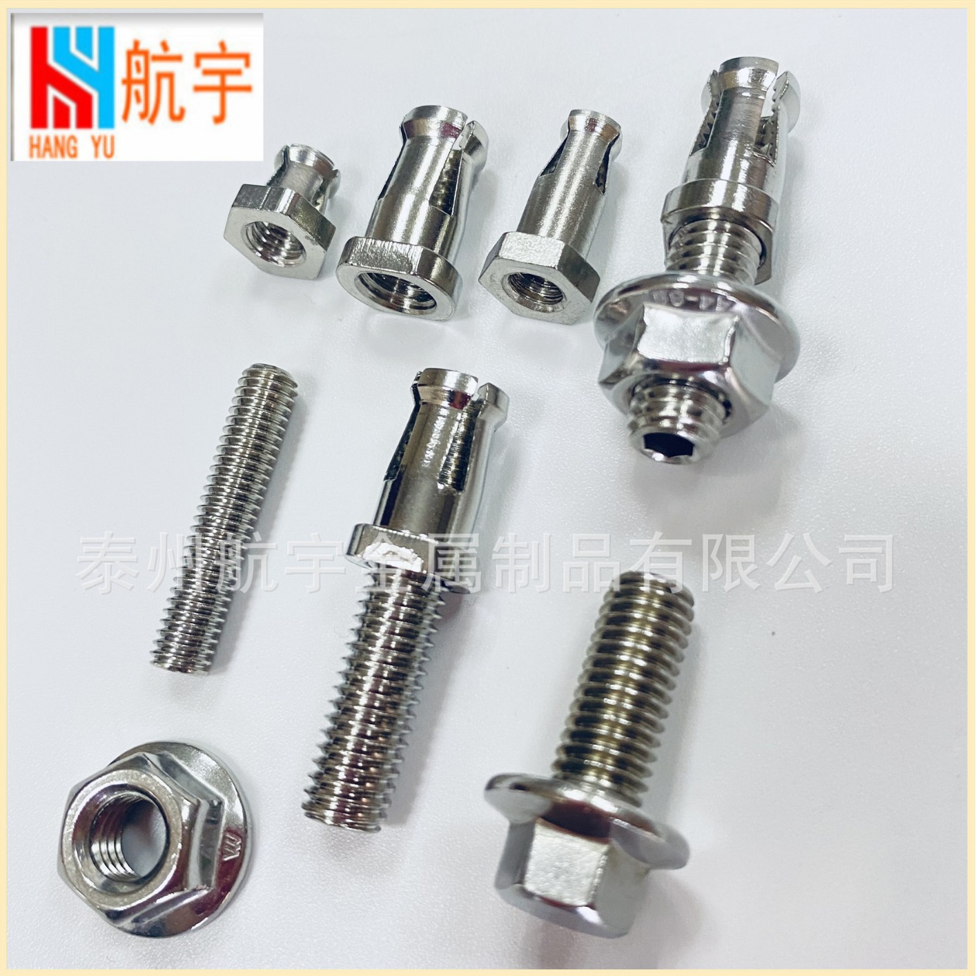 敲击式304不锈钢背栓抗震316旋进式背栓出口现货供应欧洲配套