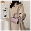 Fashionable polyurethane summer trend one-shoulder bag, small bag, Korean style
