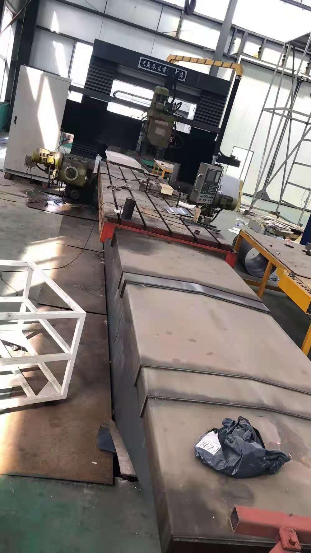 处理二手青岛永立达TXK2016C-3数控龙门铣床二手龙门