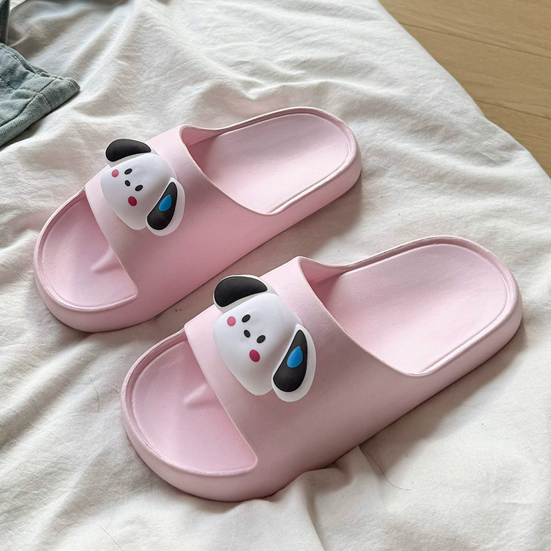 Женские тапочки Sweaty Dog, летняя верхняя одежда, новые женские тапочки из ЭВА, домашние сандалии на мягкой подошве, мужские сандалии