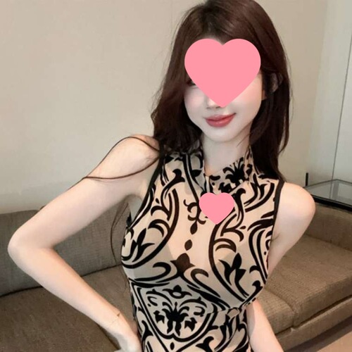 New Chinese Style Summer Retro Print National Style Sexy Sheer Mesh Collar-Up Top Women's Bodysuit