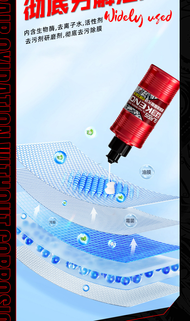 Kaineng Car Glass Polishing Agent Front Windshield Oil Film Remover Oil Stain Glass Cleaner Cerium Oxide Oil Film Paste