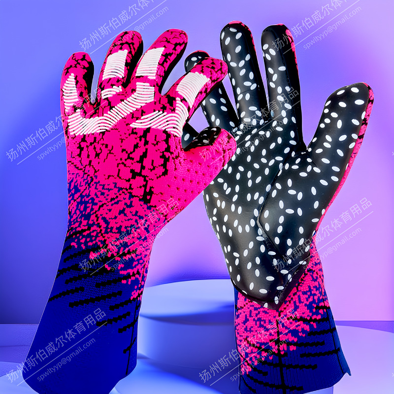 Nuevos guantes de fútbol halcón guantes de portero profesional de látex adulto resistente al desgaste engrosada guantes de portero al por mayor