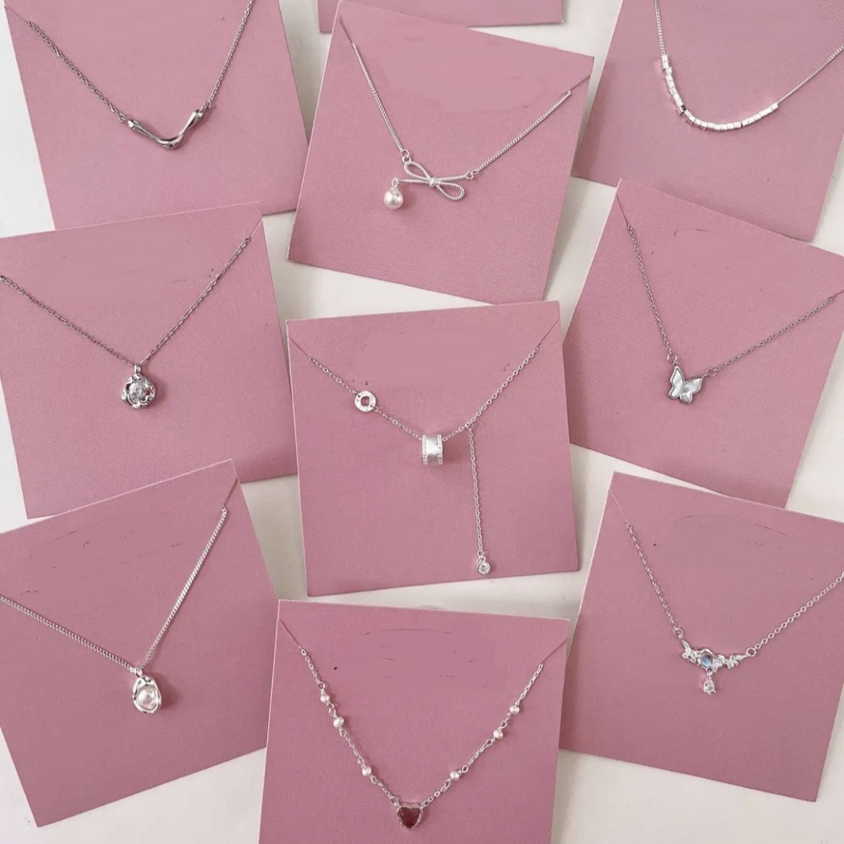 Nouveau collier de luxe pour femme en argent sterling S925, élégant, inaltérable, avec un papillon et une chaîne clavicule haut de gamme et polyvalente._voghion.com