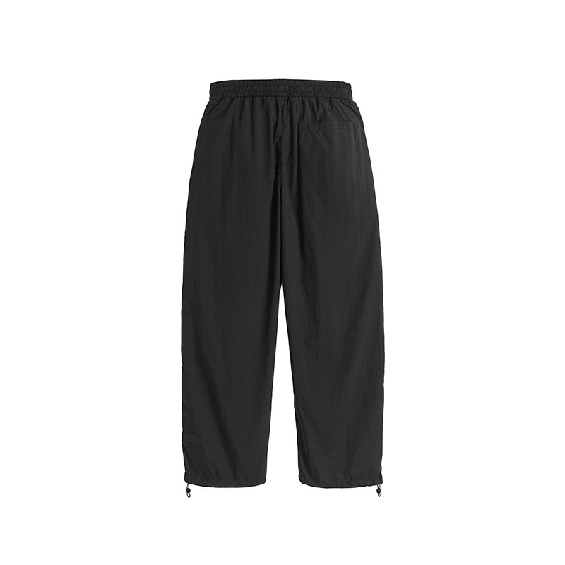 Spring Japanese trend solid color three dimensional travel trousers