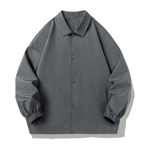 Men's Spring and Autumn Season Workwear Jacket Trend Brand Casual Sports Spring and Autumn Style Outerwear Korean Style Trendy Clothes