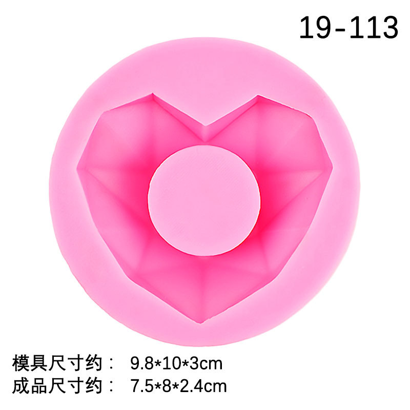 DIY multidimensional suculentas maceta mousse de silicona molde vela base fondant pastel chocolate molde para hornear