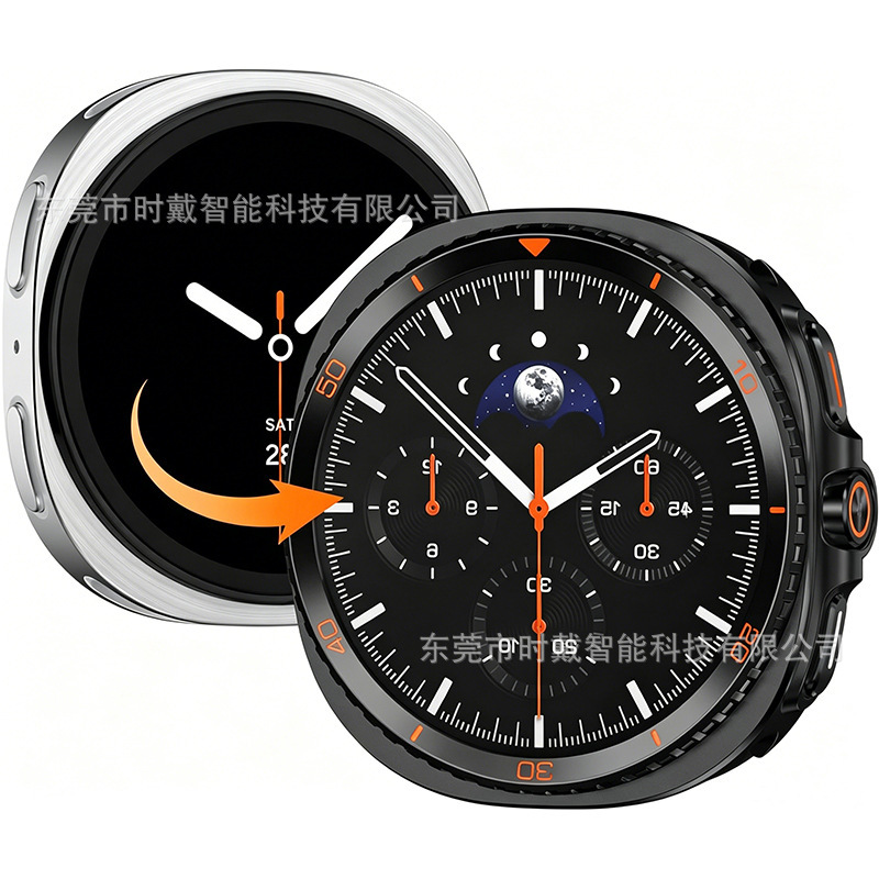 Samsung Metal Case Suitable for Samsung Watch 8Th Generation Watch 40/44mm Second to 8C Zinc Alloy Protective Cover