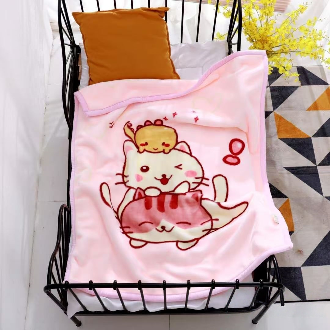 Naughty cat-pink (110*140) about 1.2kg