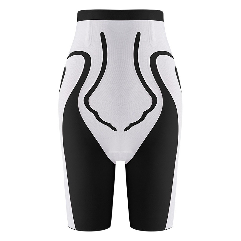 Cintura alta vientre contracción cadera levantamiento pantalones vientre pequeño seda inferior entrepierna cadera levantamiento postparto cintura adelgazamiento cuerpo elástico alto de las mujeres que forma los pantalones