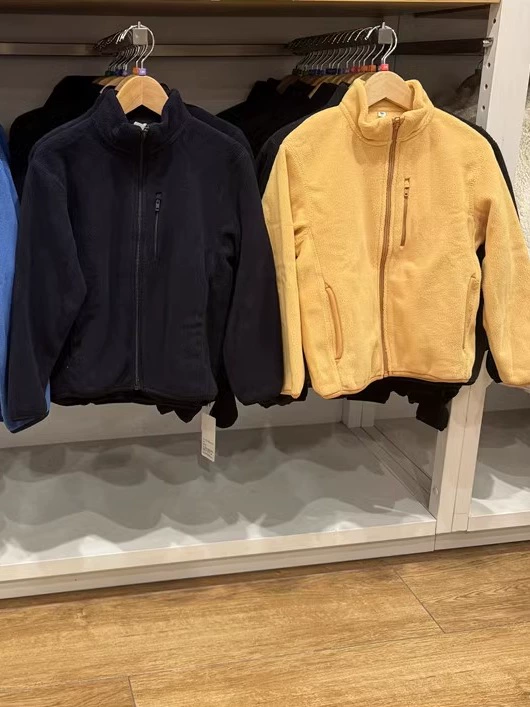 День один осенний и зимний мальчик девочка флисовые куртки с длинными рукавами стоячий воротник для детей флисный куртка теплая куртка 472079