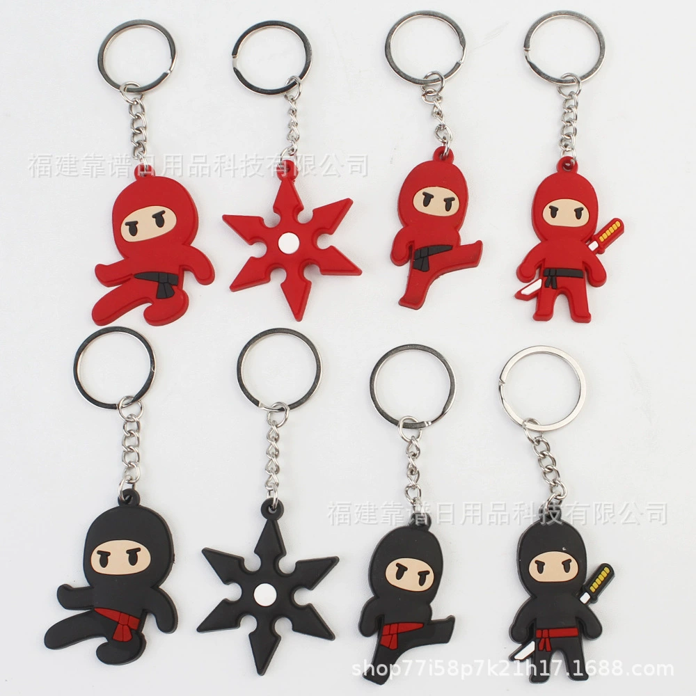 Ниндзя Дартс модный мультяшный брелок Аниме периферийное устройство в наличии оптом трансграничные специальные соломенные нашивки наклейки