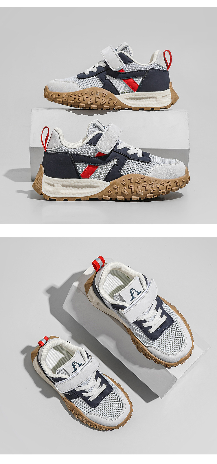 Åndbare børnesko mesh løbesko til børn og piger_voghion.com