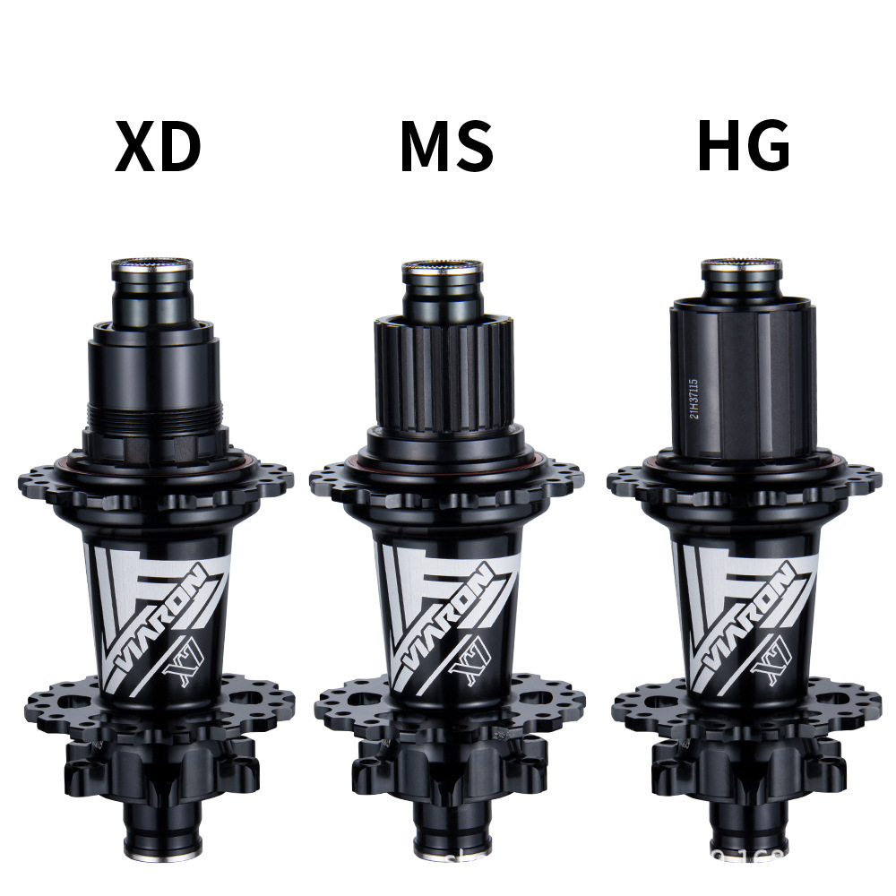 Viaron tambor de bicicleta de montaña 108 sonido 4 rodamientos Peeling rápido desmontable barril de eje de cilindro de cilindro de cilindro de cilindro MS / XD / HG