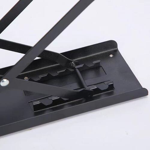 Thickened guitar pedal with 4-level adjustment, guitar footstool, anti-slip panel folk guitar performance footstool