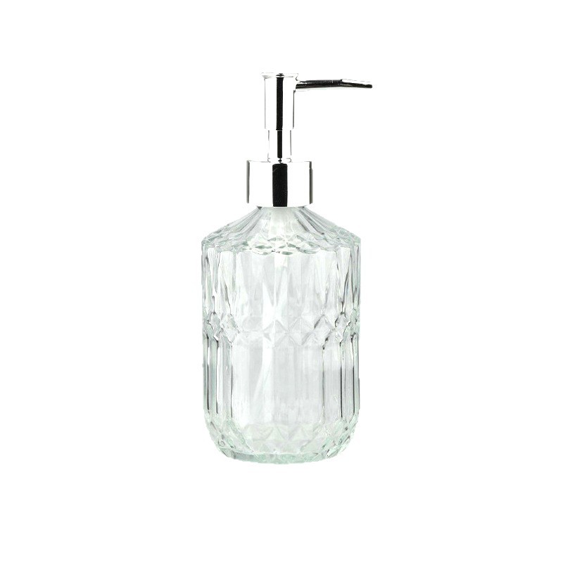 Dispensador de Jabón Líquido de Vidrio a Presión para Baño image 5