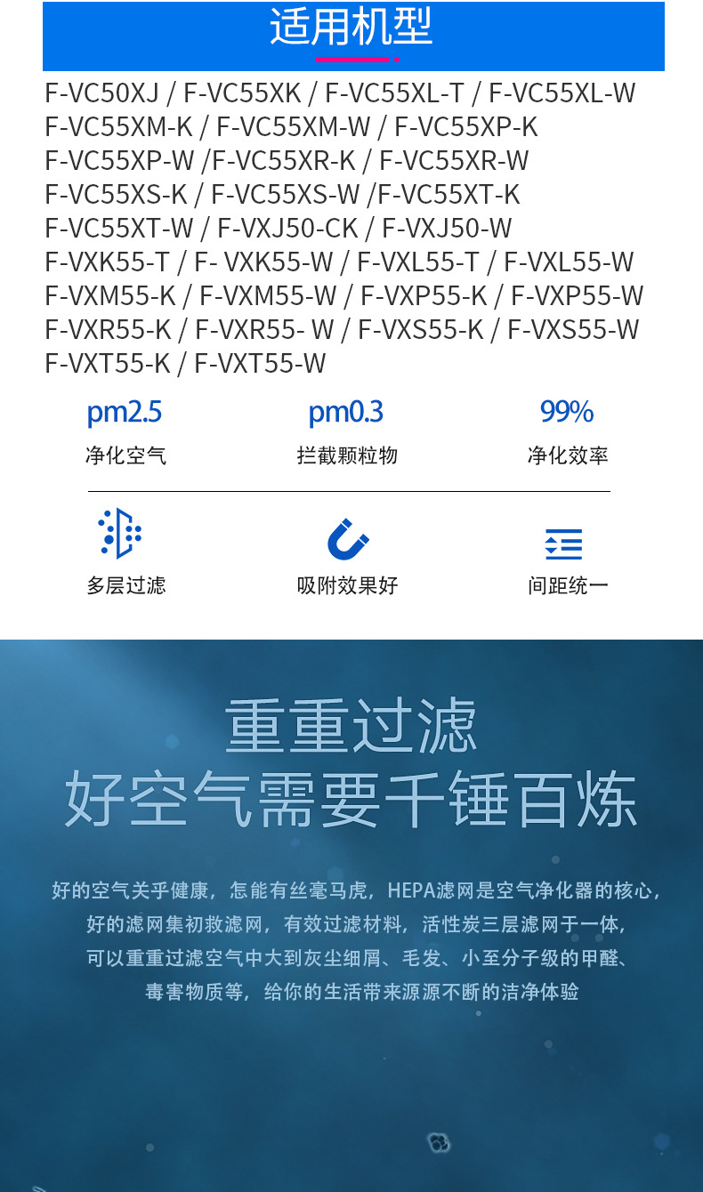 空气净化器滤芯