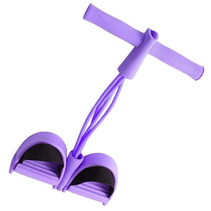 Ventas Directas de fábrica 4 tubo de tensión del pedal Dispositivo de abdominales tensión contracción cuerda yoga tensión cinturón Fitness ayuda