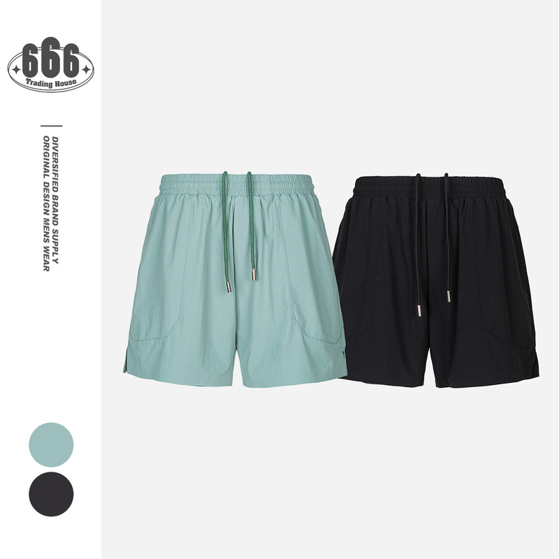 Ctosrcz Summer Outdoor Jogging Hiking Shorts Men and Women Fitness Quick-Drying Running Sports Pants Beach Pants Cx52