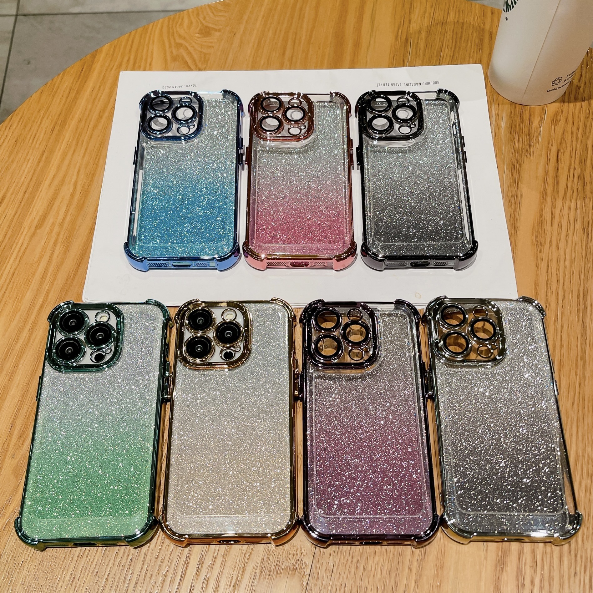 Protector de pantalla todo incluido con bolsas de aire en las cuatro esquinas, funda para teléfono Apple 17 compatible con iPhone 14, funda protectora anticaídas para 13 Pro Max