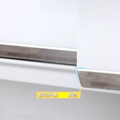 Trim Bright Strip, Şüşə kənarı xromları/moldingləri