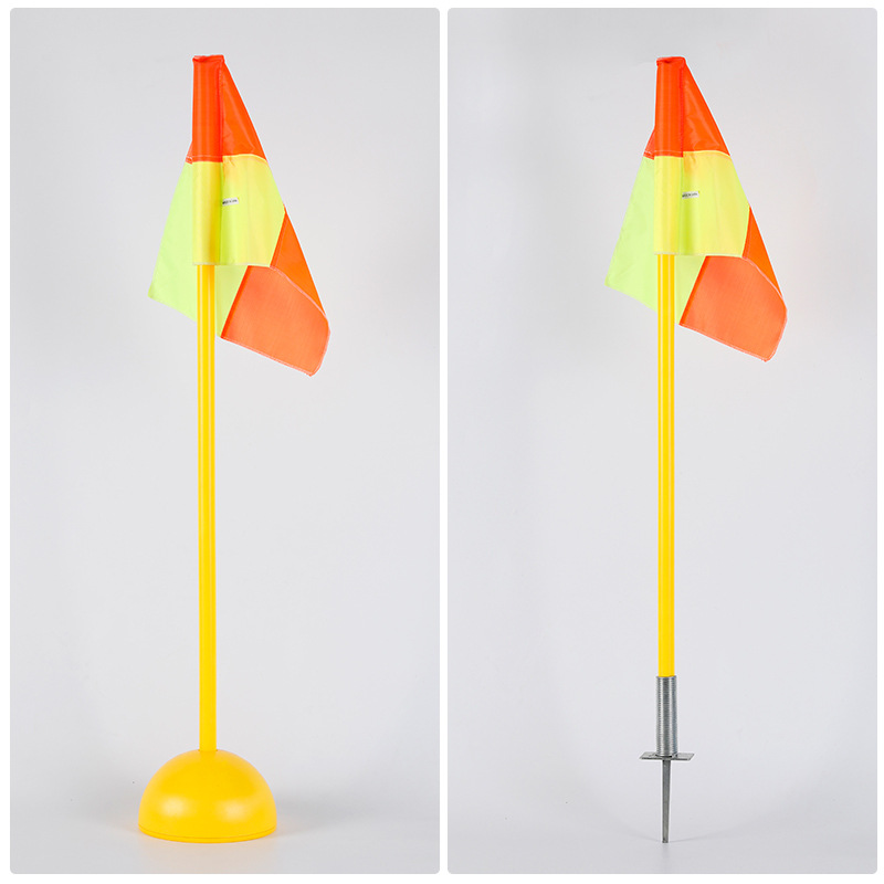 廠家直銷標誌杆 角旗套裝標誌杆 ABS移動底座障礙杆 足球訓練繞杆