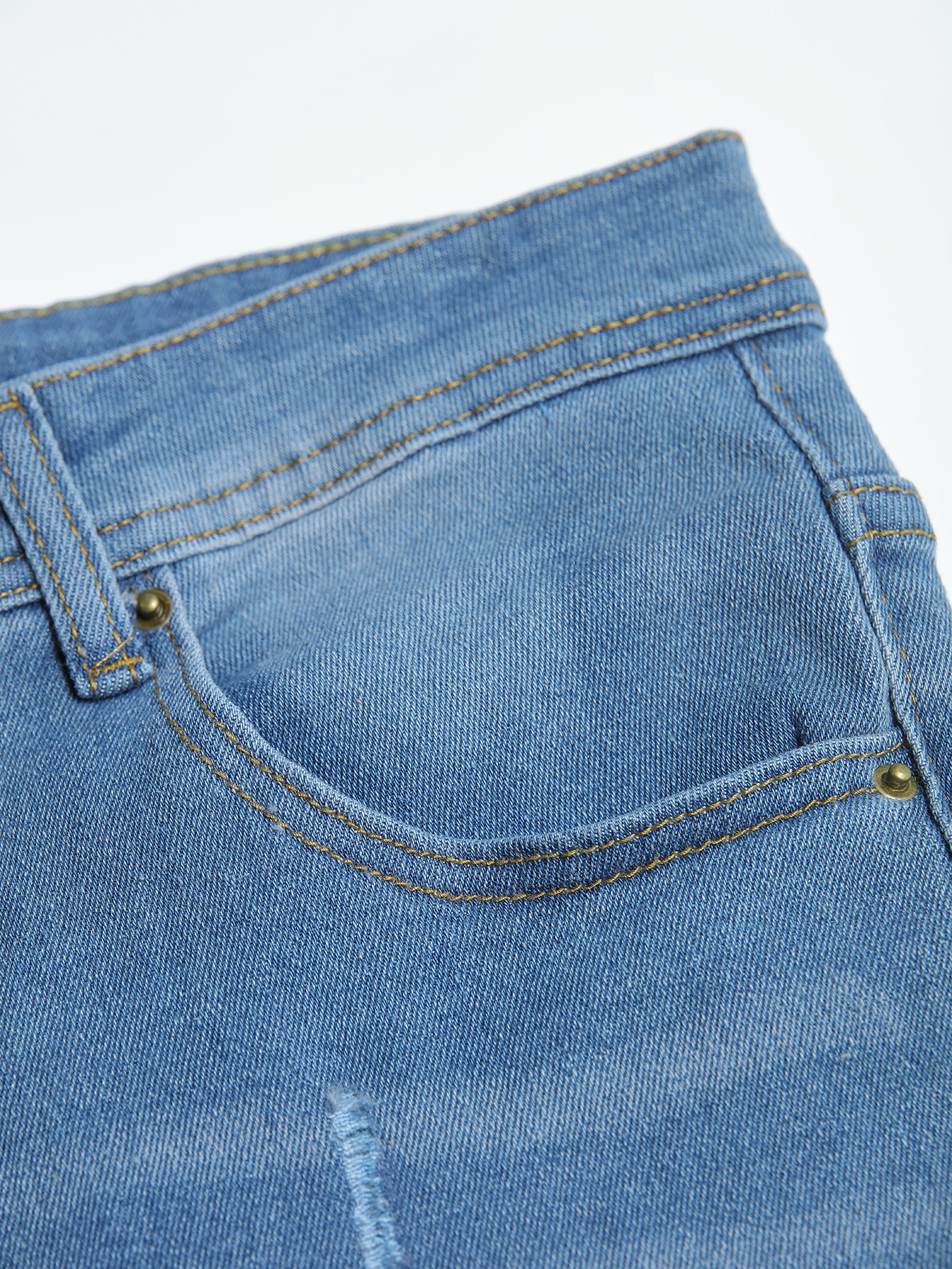 2025 nuevo Amazon Europa y América comercio exterior moda casual hombre jeans pie pequeño delgado desgastado jeans