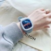 Square trend capacious retro quartz watch for beloved, internet celebrity