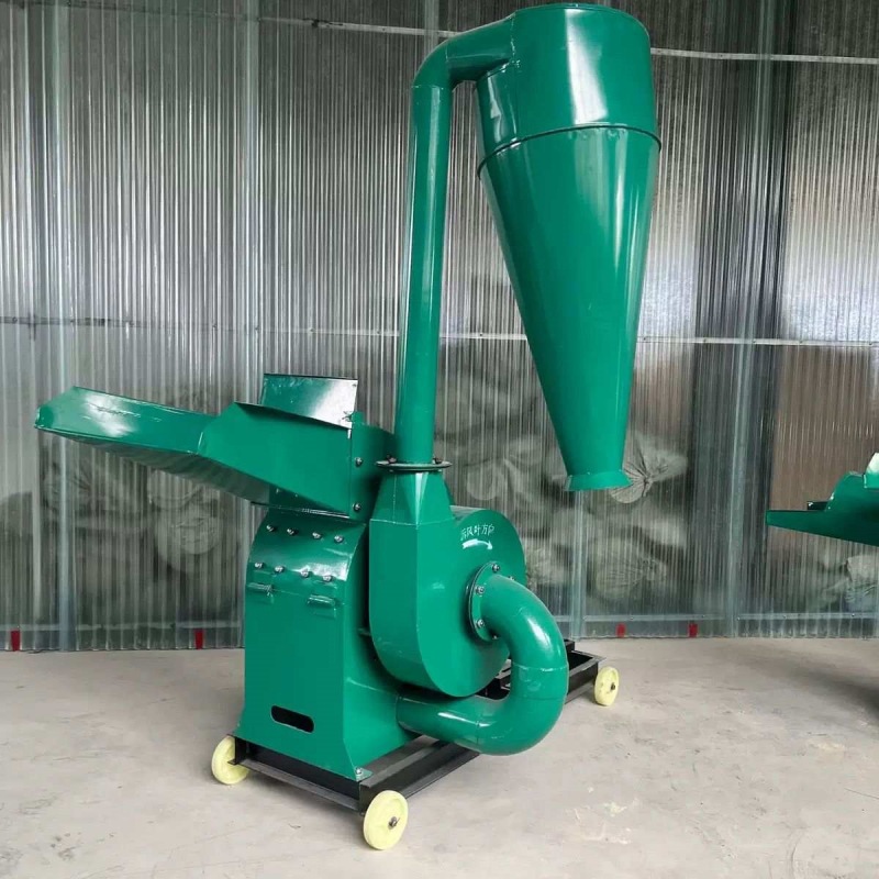 玉米秸秆粉碎机 蔬菜瓜果干湿两用粉碎机 螃蟹壳干鱼虾饲料粉碎机