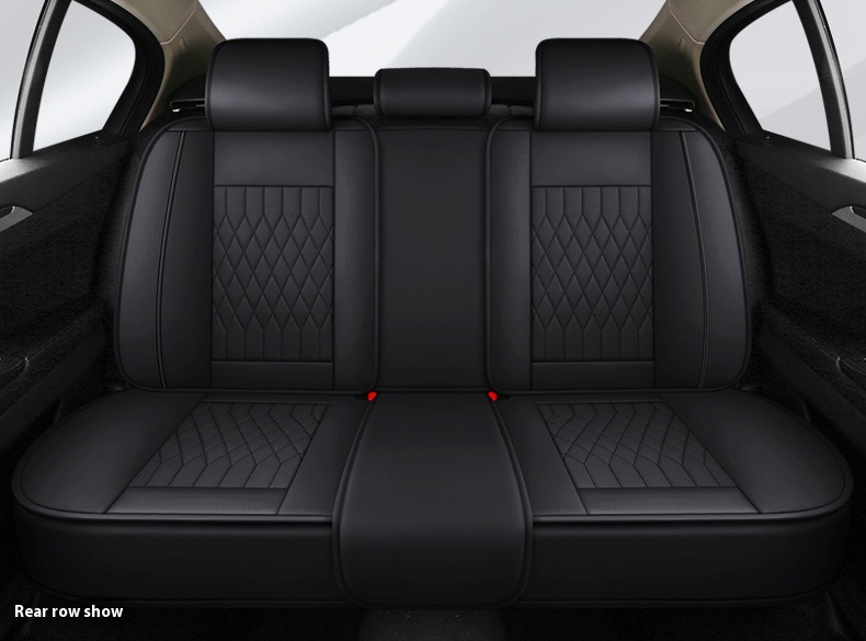 Cross-border Amazon full leather car cushion 3D three-dimensional all-inclusive universal cushion