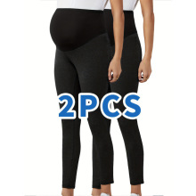 E 65503 Cotton Maternity Leggings �����и��и����¿�ŷ��
