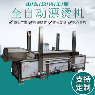 竹笋蒸煮漂烫机 鱿鱼漂烫蒸煮机 全自动巴氏杀菌漂烫机