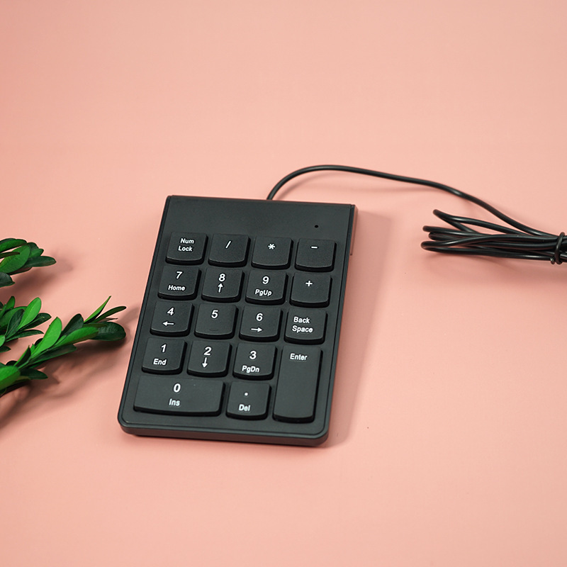 有線テンキー財務片手キーパッド携帯18キーパスワード数字片手キーパッド|undefined