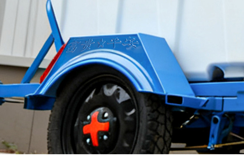 Electric Leisure Sanitation Vehicle Rear Wheel Mudguard, Iron Widened Corrosion-Resistant Mudguard, Tricycle Mudguard Left and Right Accessories