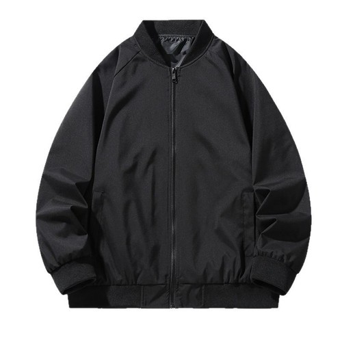 Men's Baseball Jacket Spring and Autumn Versatile Streetwear Hooded Jacket Unisex Casual Upright Collar Men's Outerwear Cross-border Public Version Wholesale