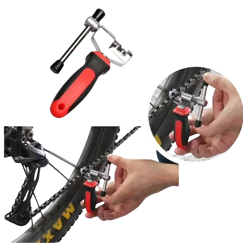 Autobahn bicicleta de montaña cortador de cadena herramienta de reparación de automóviles montaje y desmontaje de mantenimiento de desmontaje de cadena de velocidad única