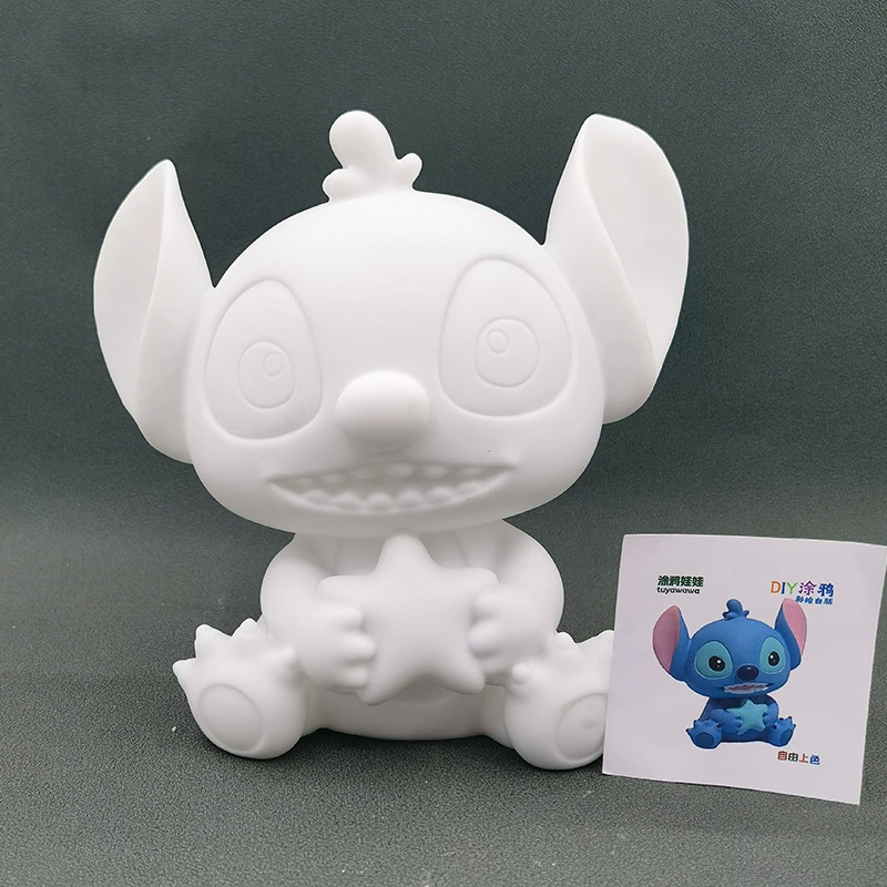 DIY Paintable Doll (Plastic) — Unpainted White Embryo, Multiple Characters, 16–26 cm