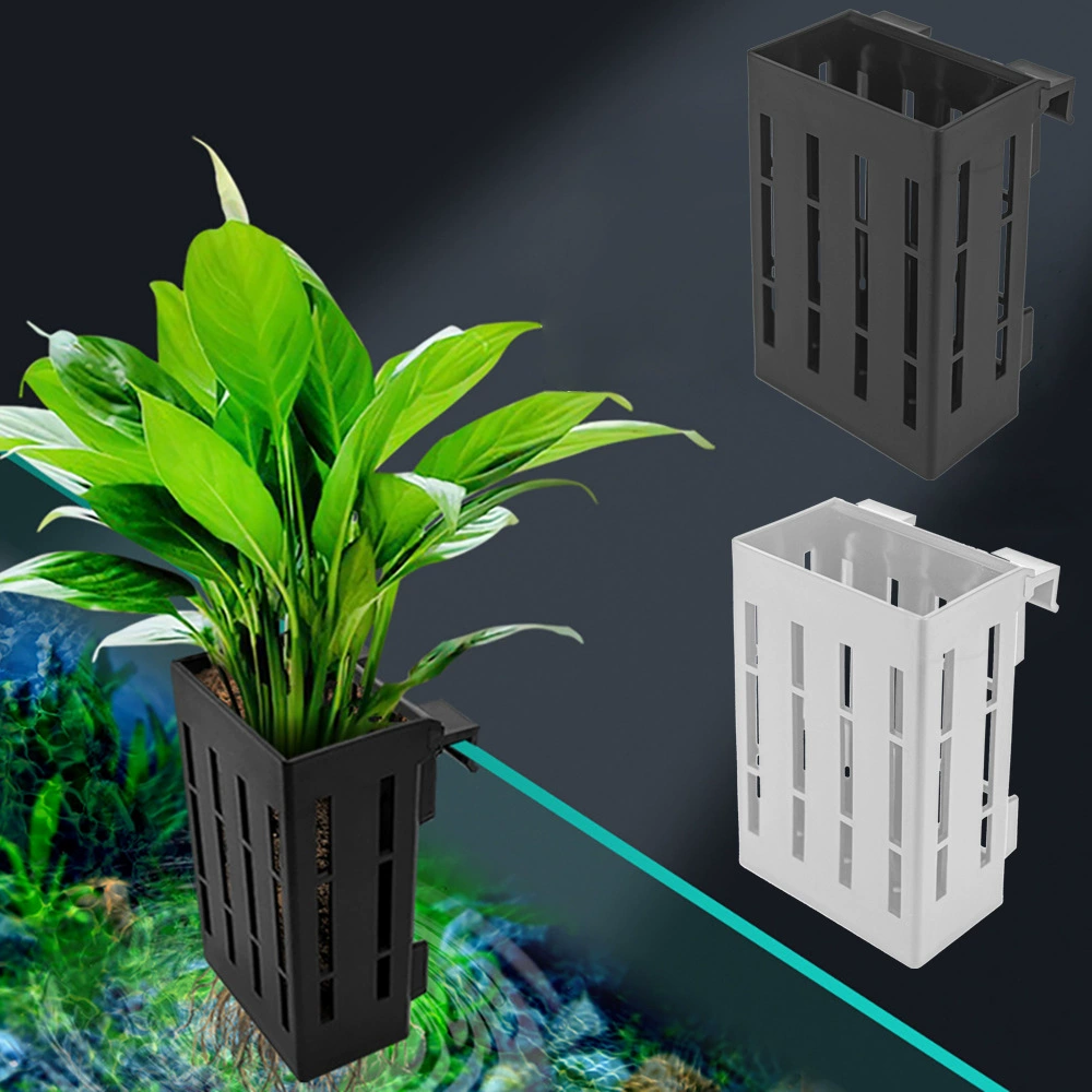 Аквариум водяной травы корзина для посадки воды декоративное гидропонное растение фиксированная водная трава чашка настенный пейзаж зеленая цветочная корзина