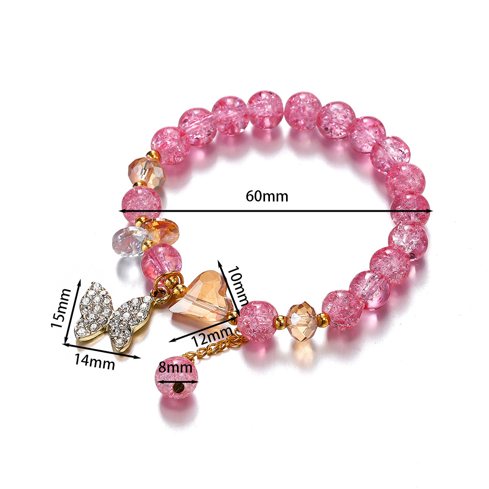 Crystal, cartoon cute bracelet
