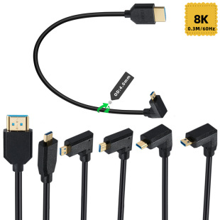 2.1��Micro  HDMI�DHDMI�����a���C�z��C���往4K@120Hz 8K@60Hz
