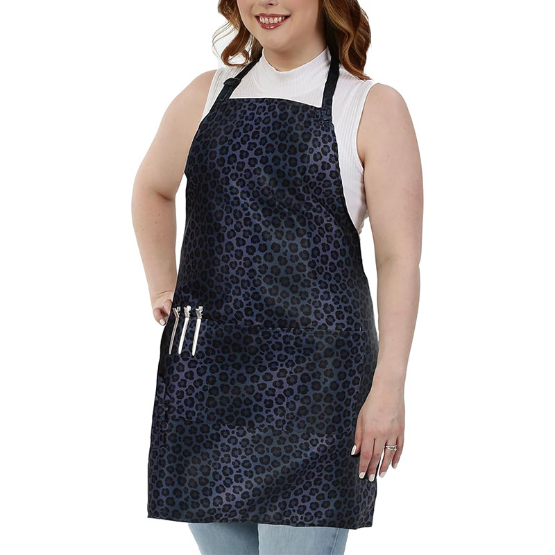 Estampado de leopardo oscuro