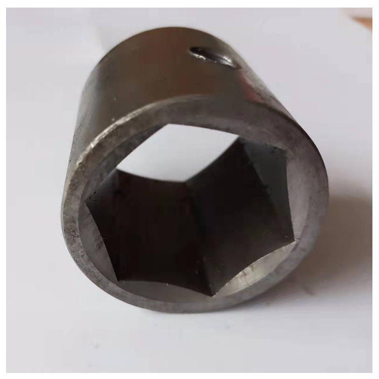 外圆内六角管 外六角内圆钢管 精拉六角管 六角管 切割 倒角 车丝