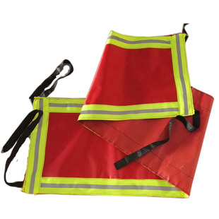 Large truck brand magnified bottom cloth reflective material waterproof 1 m * 30cm reflective vehicle to keep distance
