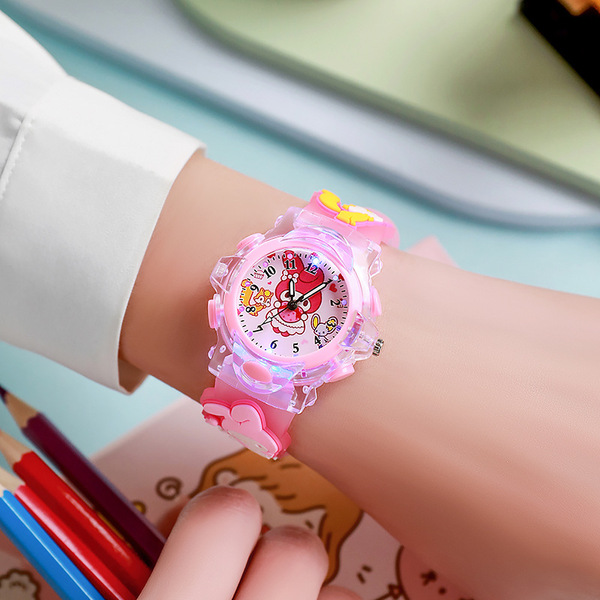 silicone cartoon children's watch