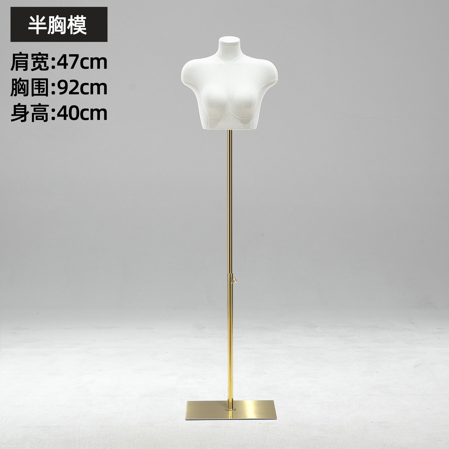 Maniquí de Busto para Lencería de Plástico para Tienda de Ropa Interior image 29